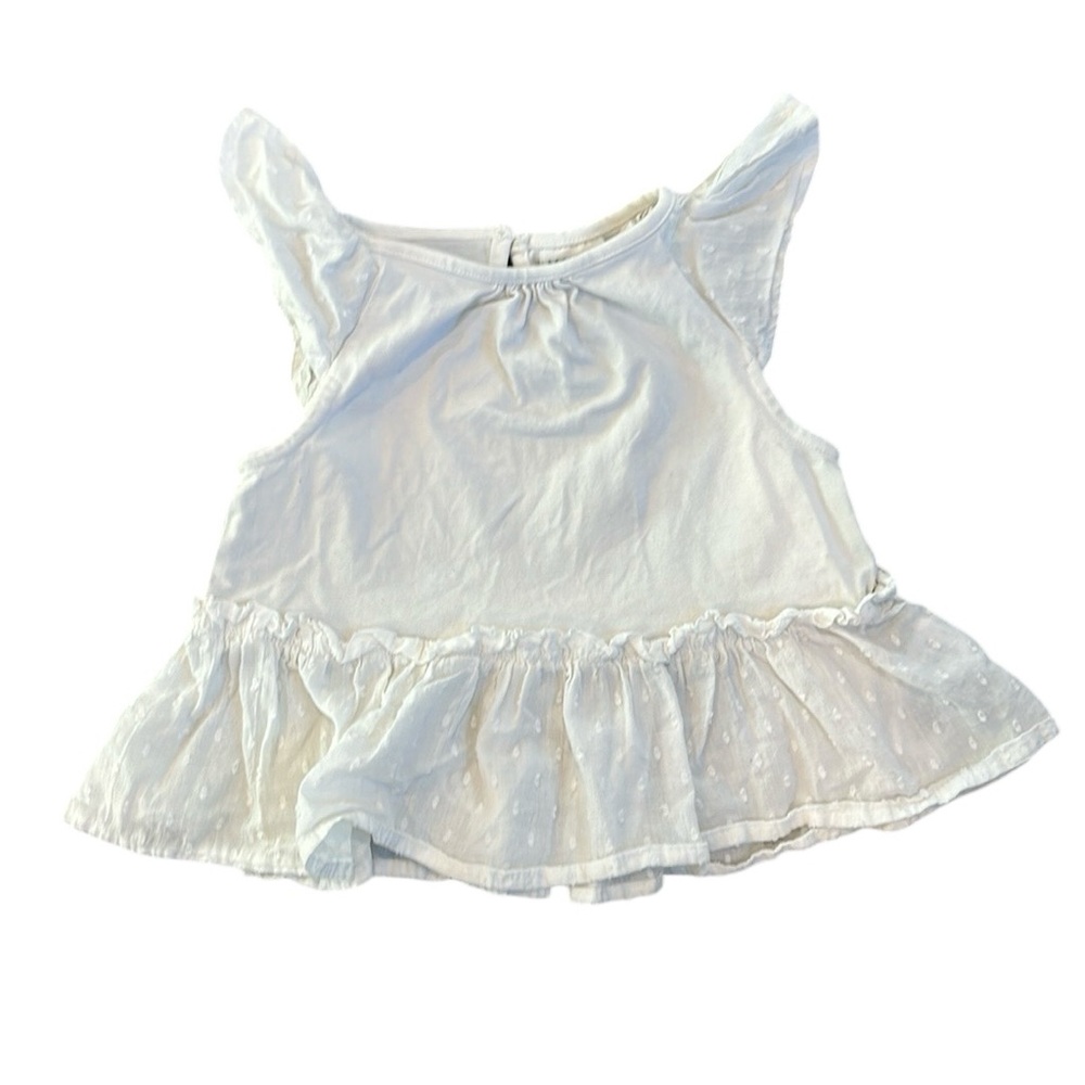 Maggie & Zoe white tank